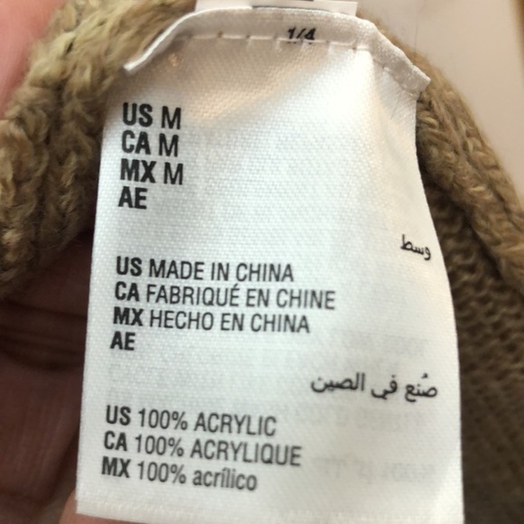 NWT Karen Scott Sweater Womens Tan Long Sleeve Stretch Medium M New with Tags - Picture 3 of 9